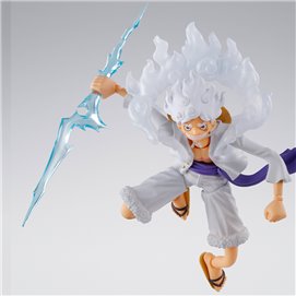 MONKEY D. LUFFY -GEAR 5- FIG. 15,5 CM ONE PIECE SH FIGUARTS RE-RUN