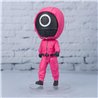 MASKED WORKER FIGURA 9 CM SQUID GAME FIGUARTS MINI