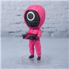 MASKED WORKER FIGURA 9 CM SQUID GAME FIGUARTS MINI