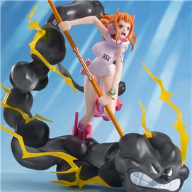 NAMI LIGHTNING BLAST VER. EXTRA BATTLE FIG. 17 CM ONE PIECE FIGUARTS ZERO