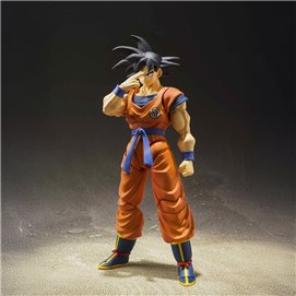 SON GOKU SAIYAN RAISED ON EARTH FIG. 14 CM DRAGON BALL Z SH FIGUARTS RE-RUN