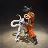 SON GOKU SAIYAN RAISED ON EARTH FIG. 14 CM DRAGON BALL Z SH FIGUARTS RE-RUN