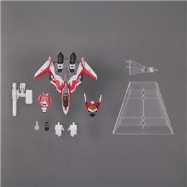 VF-31C SIEGFRIED MIRAGE FARINA JENIUS USE W MAKINA NAKAJIMA FIGURA 10 CM MACROSS TINY SESSION