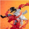 SABO FIRE FIST ROOK CHECK VER. EXTRA BATTLE FIG. 19 CM ONE PIECE FIGUARTS ZERO