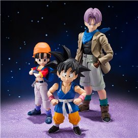 PAN GT & GILL FIG. 9 CM DRAGON BALL GT SH FIGUARTS COLLECTORS SHOP