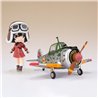 KYLIE & HAYABUSA SET 2 FIGURAS 13 CM THE KOTOBUKI SQUADRON IN THE WILDERNESS FIGUARTS MINI