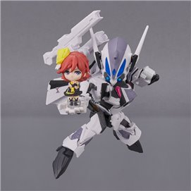 VF-31F SIEGFRIED WITH KANAME BUCCANEER FIGURA 10 CM MACROSS TINY SESSION
