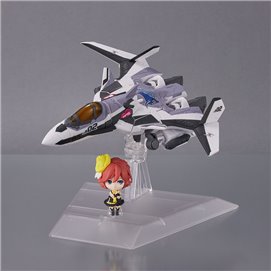 VF-31F SIEGFRIED WITH KANAME BUCCANEER FIGURA 10 CM MACROSS TINY SESSION
