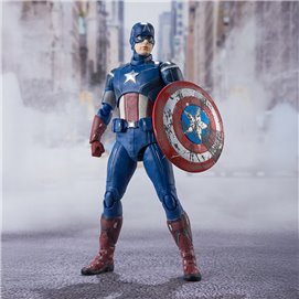 CAPITAN AMERICA (AVENGERS ASSEMBLE) EDITION FIGURA 15 CM MARVEL AVENGERS SH FIGUARTS