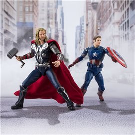 CAPITAN AMERICA (AVENGERS ASSEMBLE) EDITION FIGURA 15 CM MARVEL AVENGERS SH FIGUARTS