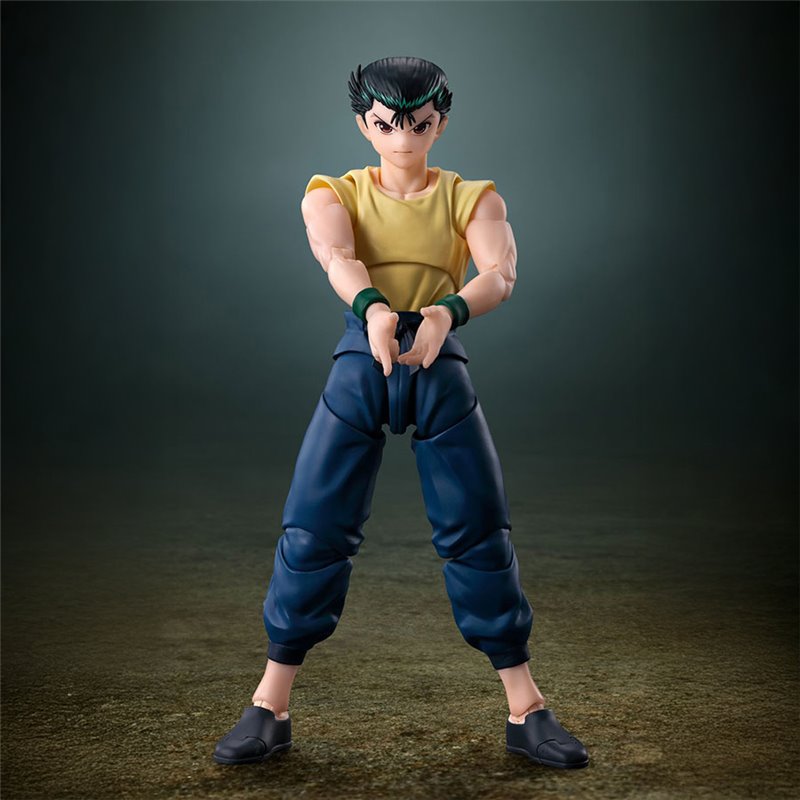 YUSUKE URAMESHI FIGURA 14,5 CM YU YU HAKUSHO SH FIGUARTS YUSUKE URAMESHI FIGURA 14,5 CM YU YU HAKUSHO SH FIGUARTS
