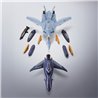 VF-0A PHOENIX SHIN KUDO USE + QF-2200D-B GHOST SET 2 FIG. 14 CM MACROSS ZERO HI METAL R