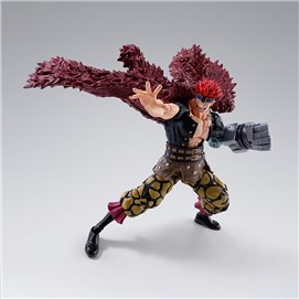 EUSTASS KID THE RAID ON ONIGASHIMA FIGURA 18 CM ONE PIECE SH FIGUARTS