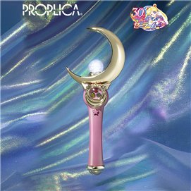 MOON STICK BRILLANT COLOR EDITION REPLICA 26 CM PRETTY GUARDIAN SAILOR MOON PROPLICA
