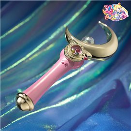 MOON STICK BRILLANT COLOR EDITION REPLICA 26 CM PRETTY GUARDIAN SAILOR MOON PROPLICA