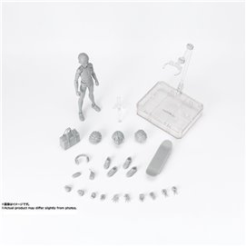 HOMBRE -SCHOOL LIFE- EDITION DX SET (GRAY COLOR VER.) FIG. 13,5 CM BODY-KUN SH FIGUARTS