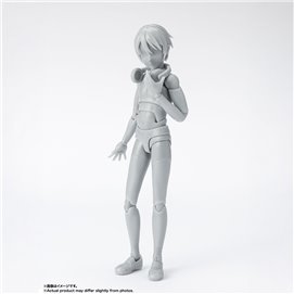 HOMBRE -SCHOOL LIFE- EDITION DX SET (GRAY COLOR VER.) FIG. 13,5 CM BODY-KUN SH FIGUARTS
