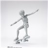 HOMBRE -SCHOOL LIFE- EDITION DX SET (GRAY COLOR VER.) FIG. 13,5 CM BODY-KUN SH FIGUARTS