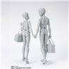 HOMBRE -SCHOOL LIFE- EDITION DX SET (GRAY COLOR VER.) FIG. 13,5 CM BODY-KUN SH FIGUARTS