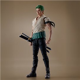 RORONOA ZORO FIGURA 14,5 CM ONE PIECE NETFLIX SERIES SH FIGUARTS
