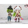 DAKI AND GYUTARO SET 2 FIGURAS 9 CM KIMETSU NO YAIBA FIGUARTS MINI