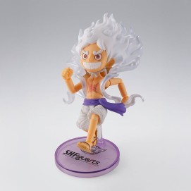 MONKEY D. LUFFY -GEAR 5- FIGURA 7,5 CM ONE PIECE WORLD COLLECTABLE FIGURE X SH FIGUARTS COLLECTORS SHOP