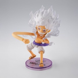 MONKEY D. LUFFY -GEAR 5- FIGURA 7,5 CM ONE PIECE WORLD COLLECTABLE FIGURE X SH FIGUARTS COLLECTORS SHOP