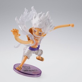 MONKEY D. LUFFY -GEAR 5- FIGURA 7,5 CM ONE PIECE WORLD COLLECTABLE FIGURE X SH FIGUARTS COLLECTORS SHOP