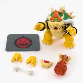 BOWSER FIGURA 13 CM SUPER MARIO BROS S.H. FIGUARTS RE-RUN