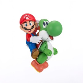 YOSHI FIGURA 11 CM SUPER MARIO BROS S.H. FIGUARTS RE-RUN
