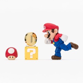 MARIO FIGURA 10 CM SUPER MARIO BROS S.H. FIGUARTS RE-RUN
