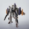 VF-0S PHOENIX (ROY FOCKER USE) + QF-2200D-B GHOST FIGURA 14 CM MACROSS ZERO HI-METAL R