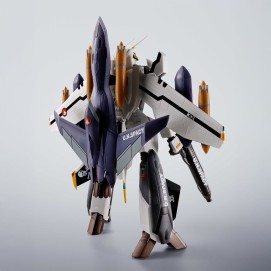 VF-0S PHOENIX (ROY FOCKER USE) + QF-2200D-B GHOST FIGURA 14 CM MACROSS ZERO HI-METAL R