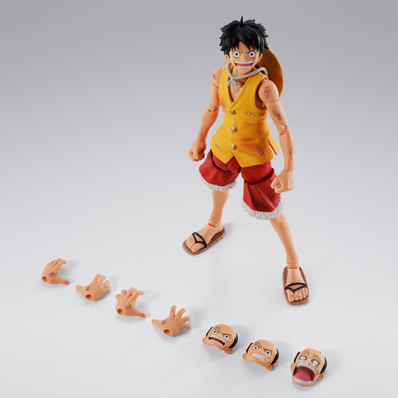 MONKEY D.LUFFY -MARINEFORD- FIGURA 14,5 CM ONE PIECE S.H. FIGUARTS MONKEY D.LUFFY -MARINEFORD- FIGURA 14,5 CM ONE PIECE S.H. FIGUARTS