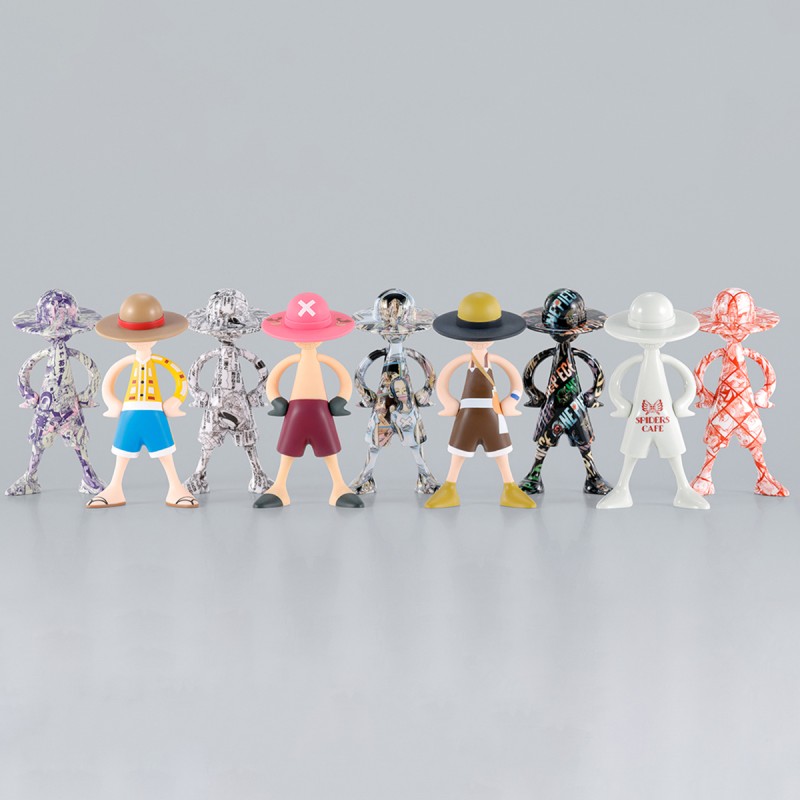 MEMORIES OF ADVENTURE VOLUMEN 2 SURTIDO 10 FIGURAS 8,5 CM ONE PIECE LUFFYS