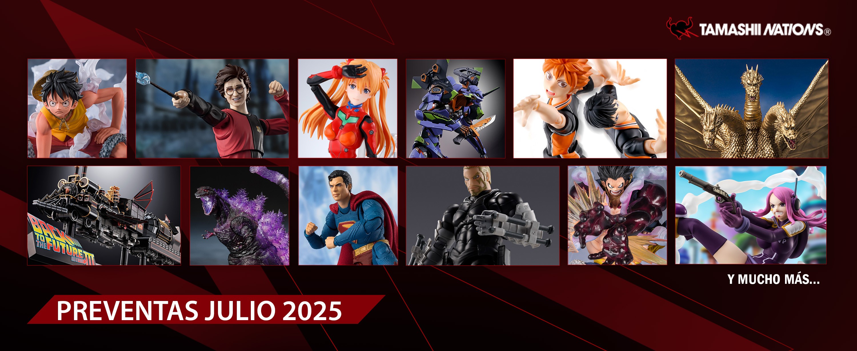 Preventas Julio 2025 - Tamashii Nations